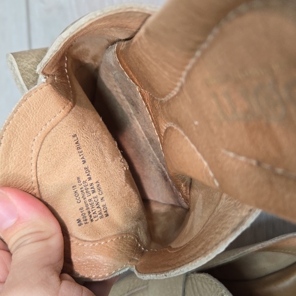 Born Women Leather Loafer Slip on flats shoes sz 9M - Picture 7 of 10